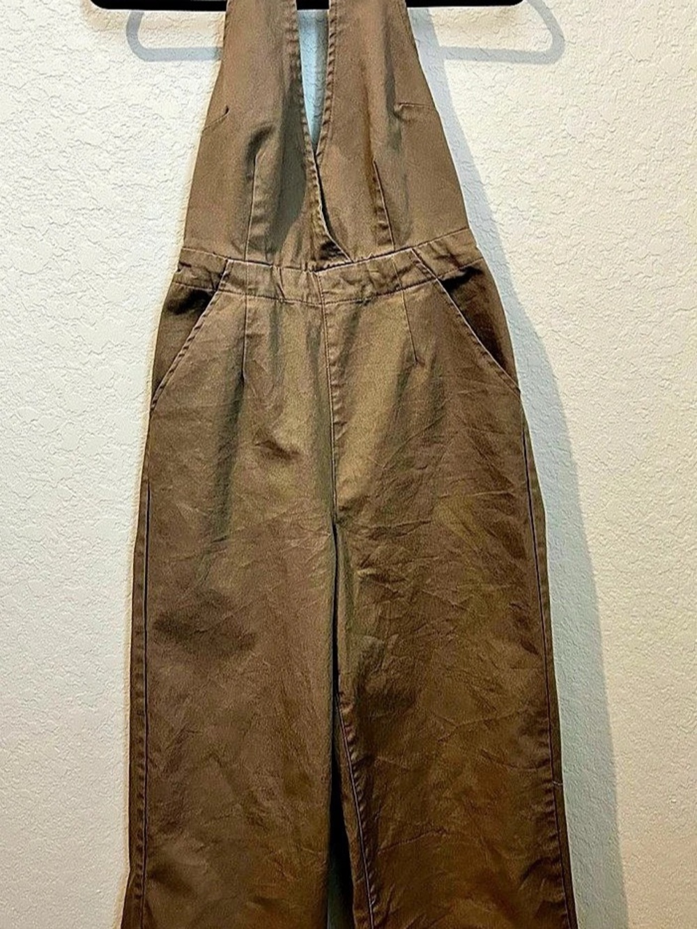 Forever 21 Wide Leg Tie-Back Jumpsuit Size Large